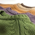 thumbnail image 5 of Otoño Invierno ropa para niños suéteres para niños niñas Jersey de punto sólido niñas suéter grueso ropa de punto para niños, 5 of 5