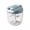 Sky Blue, variant on Multi-Function Manual Food Processors ,Portable Hand Pull String Chopper with Cover and Handle, Garlic Press Vegetable Chopper Shredder, for Onions Carrots Gingers Peppers Fruits,30.5 OZ.