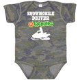 thumbnail image 3 of Inktastic Snowmobile Driver in Training Boys Baby Bodysuit, 3 of 5