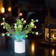 thumbnail image 4 of Regalo para El Día de La Madre, Cumpleaños o Navidad: Lámpara Pequeña de Flores Silvestres, Lámpara de Escritorio Led de Simulación, Luz de Noche con Jarrón, Lámpara de Mesa Decorativa para El Hogar., 4 of 6