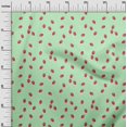 thumbnail image 2 of oneOone Viscose Jersey Fabric Raspberry Fruit Print Fabric by The Yard 60 Inch Wide, 2 of 4