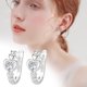 thumbnail image 2 of Corazón de moda y pendientes para chicas adolescentes Minimalista Piercing Studs Pendientes de moda, 2 of 5