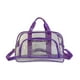 thumbnail image 1 of Transparent Short Travel Bag, Sports Gym Bag Large Capacity Hand Luggage Swimming Bag Messenger Bag,Clear Vinyl Beach Bag, Ball Game Concert Clear Tote Shoulde, 1 of 6