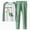 H504-Green, variant on TOWED22 2 Pieces Pajamas Toddler Boys Girls Long Sleeve Cotton Pjs Kids Fall Winter Sleepwear Sets 3 6 9 12 18 24 Months 2 3 4 5 6 7 8 9 Years(Green,13-14 Y)