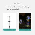 thumbnail image 3 of Solar Garden Decorative Firework Lights, IP65 Grade Waterproof Copper Wire Colored Ball Shaped Ground Plug Landscape Lights Light with Remote Control for Courtyard Garden Decoration, 3 of 7