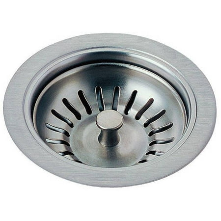 

Delta Kitchen Sink Flange and Strainer Arctic Stainless