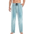 thumbnail image 4 of Summer Wooden Turquoise Ghost Pajama Pants, Men's Lounge Pants Light with Drawstring and Pockets, Christmas New Year Birthday Father's Day Gifts, 4 of 7