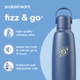 thumbnail image 6 of sodastream Fizz & Go Stainless Steel Bottle, Storm, 6 of 12