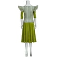 thumbnail image 5 of Hadestown Persephone Green Dress Performance Suit Music Festival Outfit for Women Girls, 5 of 7