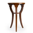 thumbnail image 4 of Butler Specialty Company Dalton Wood Round 15.75"W Accent Table - Brown, 4 of 5
