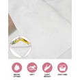 thumbnail image 6 of Sunflowers Bees Kitchen Dish Towels for Drying Dishes Set of 3, Spring Farmhouse Honey Flowers Leaves Waffle Weave Microfiber Hand Tea Bathroom Towels Quick Dry & Absorbent Towel 12x12, 6 of 7