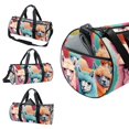 thumbnail image 3 of Alpaca All-in-One Sports Bag: Yoga, Dance, Travel, Swim. 17.7 Inches Size with Interior Zipper Pocket and Large Capacity., 3 of 6