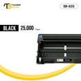 thumbnail image 4 of Toner Bank Compatible Drum Unit Replacement for Brother DR-620 DR620 High Yield (Black, 4-Pack), 4 of 8