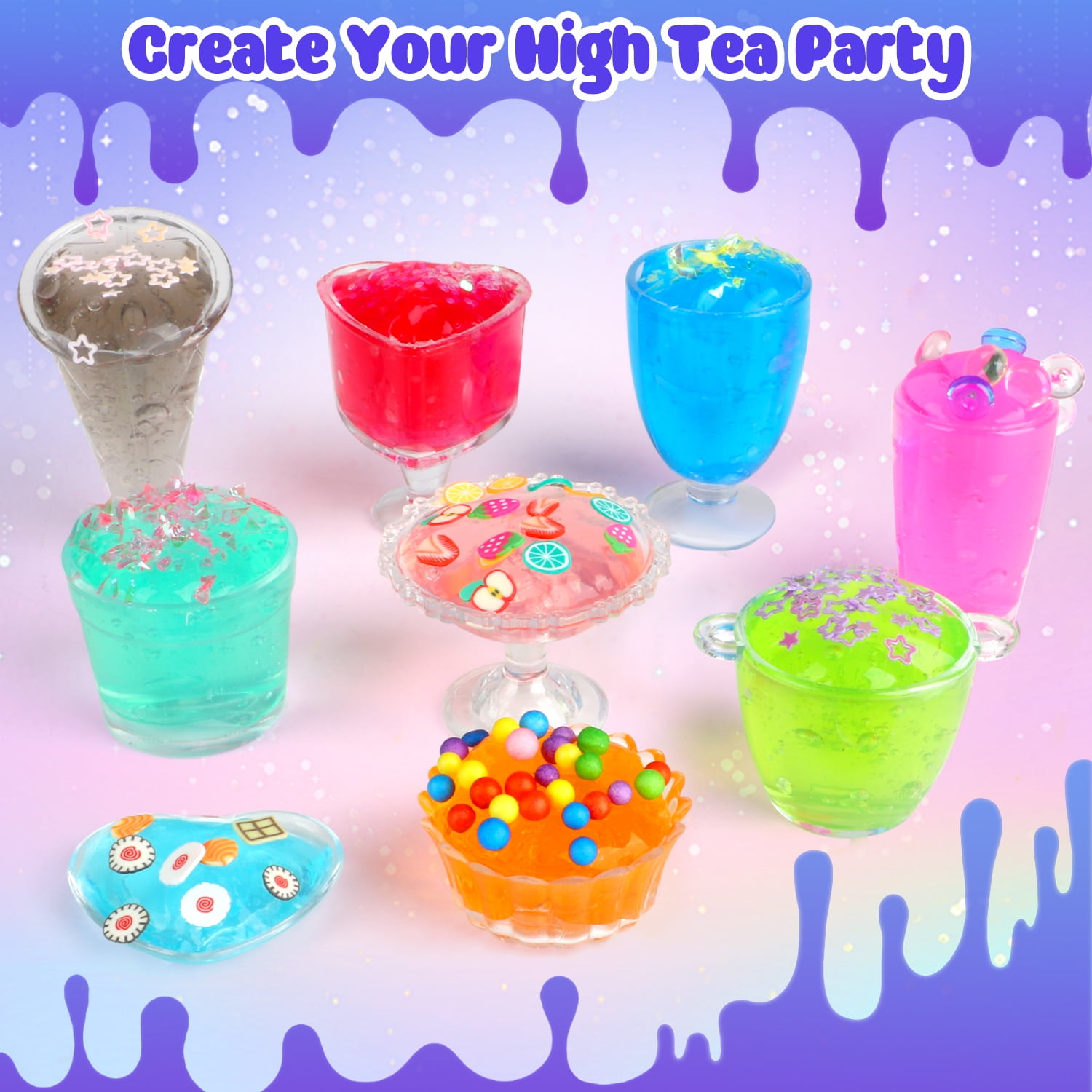 Huge Wave 24 Colors Kit for Girls 10-12, Complete DIY Making Kit for Kids and Boys, Perfect Toys for Girls 7-12 Years Old