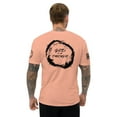 thumbnail image 2 of GOD IS MY STRENGTH Fitted T-shirt (Desert Pink, 2XL), 2 of 4
