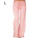 thumbnail image 1 of Guardurnaity Pantalones Pantalones de algodón de pierna ancha a rayas Pantalones de baile de yoga sueltos Prendas para la parte inferior del cuerpo Rosa L Guardurnaity AP001985-18, 1 of 6