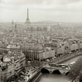thumbnail image 2 of Blaustein, Alan 12x12 Gold Ornate Wood Framed with Double Matting Museum Art Print Titled - Above Paris - 25, 2 of 4