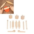 thumbnail image 4 of Kids Rolling Pin Toy, 12PCS Exercise Hands Rolling Pin Set For Kids For Clay For Dough For Household ANGGREK Otros, 4 of 8