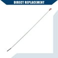 thumbnail image 4 of Unique Bargains No.140589152100 Engine Oil Level Indicator Dipstick for Mercedes-Benz CLK320 Durable Metal Red, 4 of 7