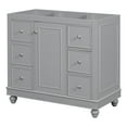 thumbnail image 5 of Miekor Furniture [Cabinet Only] 36" Gray Bathroom vanity 76AAE, 5 of 8