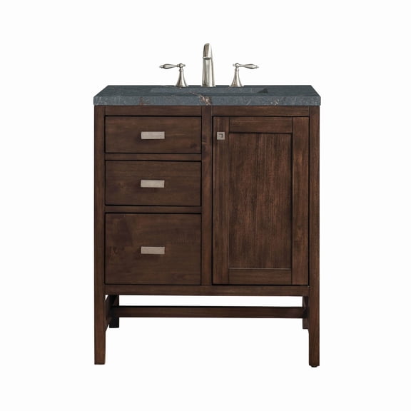 James Martin Vanities E444-V30-MCA-3PBL Addison 30" Single Basin Wood Vanity Set -