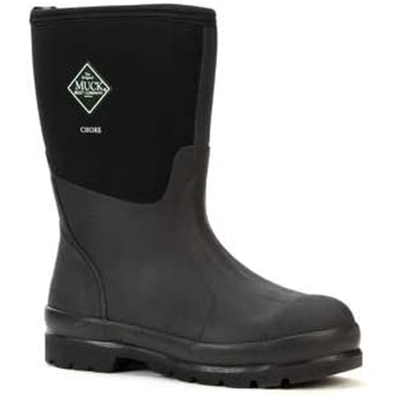 The Original Muck Boot Company Chore Mid Men's Boots 10 US Black