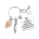 thumbnail image 3 of Llavero Yuyangstore Regalos de Enfermera para Mujeres Regalo de Graduación de Enfermería, 3 of 8