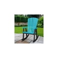 thumbnail image 2 of Rocking Chair Outdoor - Modern Patio Rocker - Aruba Blue, 2 of 8