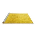 thumbnail image 2 of Ahgly Company Machine Washable Indoor Rectangle Persian Yellow Traditional Area Rugs, 3' x 5', 2 of 4