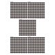 thumbnail image 3 of Yuarrent 100 piezas de decoración de pared espejo acrílico corazón pegatina autoadhesiva 3D calcomanía para niños dormitorio sala de estar, negro No.01 5piezas Yuarrent CBP153373, 3 of 6