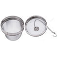 thumbnail image 2 of M.V. Trading SD2317 Stainless Steel Locking Spice Mesh Ball, Tea Strainer, Tea Infuser, Giant Size, 2½-Inch, 2 of 2