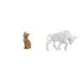 thumbnail image 1 of Figura de escritorio,Estatua de gato,linda decoración para estante o escritorio,Estatua de toro,Estatua de toro,figura decorativa para escritorio,Arte decorativo coleccionable para el hogar y, 1 of 8