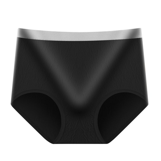 Gibobby Calzoncillos de encaje para mujer Calzoncillos sexis de cintura alta para mujer, calzoncillos bóxer grandes transpirables con cierre de vientre y cadera(Negro,XL)