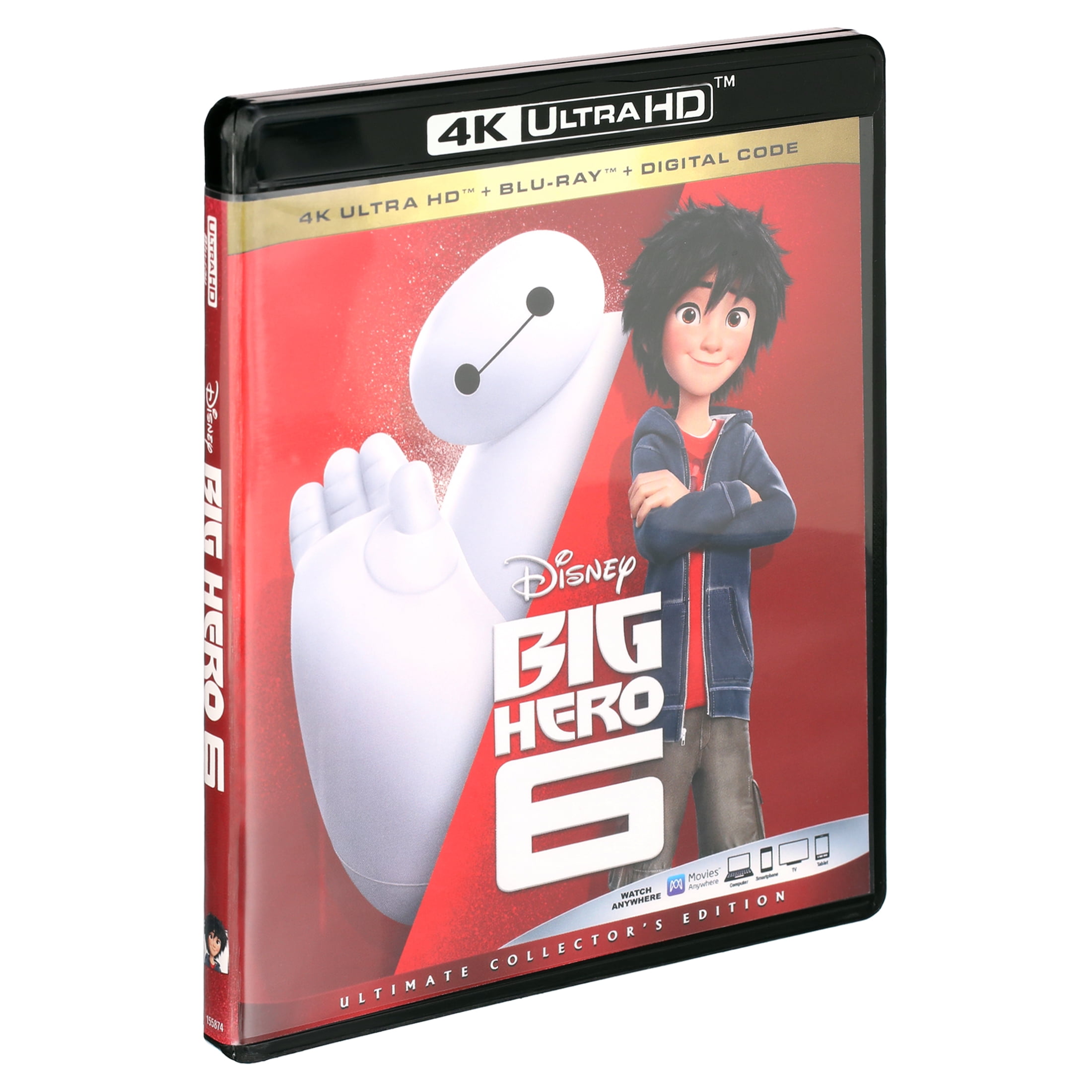 Big Hero 6 (4K Ultra HD + Blu-ray + Digital Code)