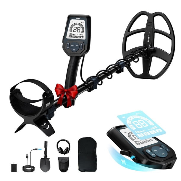 Detector de metales SUNPOW Professional recargable IP68 a prueba de agua