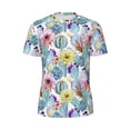thumbnail image 5 of Wukai Cactus1 Print Men's Short-Sleeved Mesh T-Shirt,Quick-Dry Short Sleeve Workout T-Shirt-Large, 5 of 8