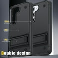 thumbnail image 3 of JTCASES for Samsung Galaxy S21 Plus Case, Foldable Kickstand Heavy Duty Protective Rugged Hybird Anti-slip Shockproof/Drop Resistant PC TPU Shell for Samsung Galaxy S21 Plus, Black, 3 of 7