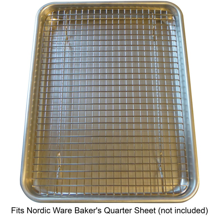 Set of 2) Stainless Steel 12 x 17 Baking & Cooling Racks, 12 x 17 - Fred  Meyer