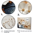 thumbnail image 3 of Designart "Ethereal gracefulness" Abstract Collages Floater Framed Canvas Wall Art, 3 of 7