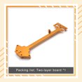 thumbnail image 1 of Langgg RC Car Second Floor Plate Remote Control Vehicle Metal Plates Automobile Toys Repair Upgrade Modified Spare Parts Gold, 1 of 6