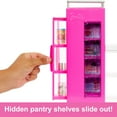 thumbnail image 4 of Barbie Doll and Ultimate Pantry Playset, Barbie Kitchen Add-On with 30+ Food-Themed Pieces, 4 of 7