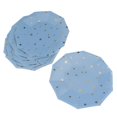 thumbnail image 1 of 20 servilletas de papel doradas dorada, decoración de cóctel desechable, - 9 pulgadas Colcomx Platos de papel estrella dorada, 1 of 8
