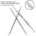 thumbnail image 4 of Blackhead Removal Tool Professional Acne Stainless Steel For Nose With Plastic Case Metal 7 Pieces, 4 of 5