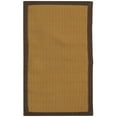 thumbnail image 2 of SAFAVIEH Sierra Korrine Solid Border Area Rug, Honey/Brown, 2'6" x 4'2", 2 of 2
