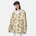 thumbnail image 5 of Kll Frogs Print Men'S Women’s Upf 50+ Sun Protection Outdoor Hoodie Jacket Long Sleeve Fishing Hiking Performance Shirt- 3x-Large, 5 of 8
