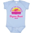 thumbnail image 3 of Inktastic Summer Enjoy the Sunshine Virginia Beach Virginia in Pink Boys or Girls Baby Bodysuit, 3 of 5