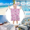 thumbnail image 4 of Hello Kitty Kids Beach Towels with Hood Soft Quick Dry Absorbent Hooded Towels Bath Robe for Swim Pool Bath Poncho Towels, 4 of 7