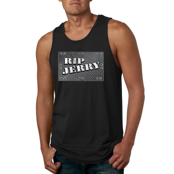 Wild Bobby RIP Jerry Springer 90's TV Talk Show Host Famous People Mens Tank Top, Black, Small