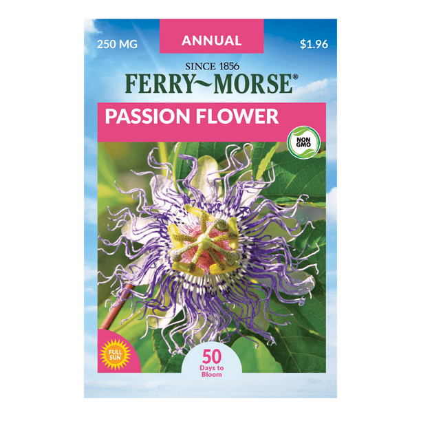 Ferry-Morse 25MG Passion Flower Annual Flower Seeds (1 Pack)- Seed ...