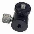 thumbnail image 3 of Tête de Boule Mini Caméra Rotation 360 avec Vis 1/4 pour Téléphone Intelligent DSLR Projecteur Flash Trépied en Direct, 3 of 5